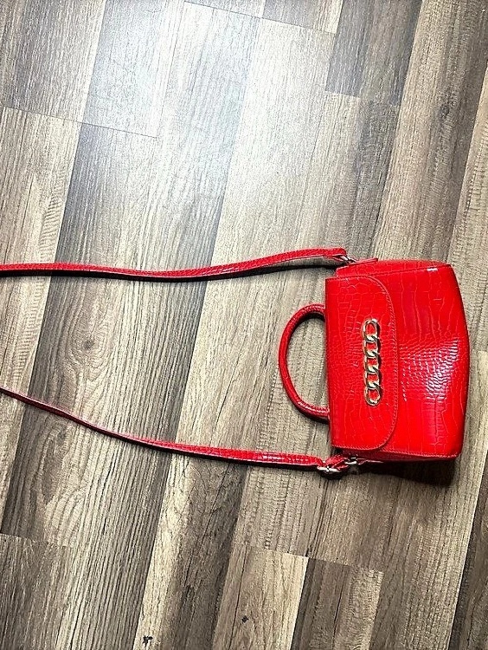 Coach Women's Red Crossbody Bag Like New